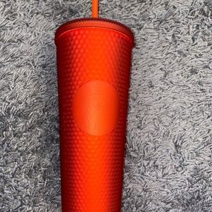 Starbucks red studded